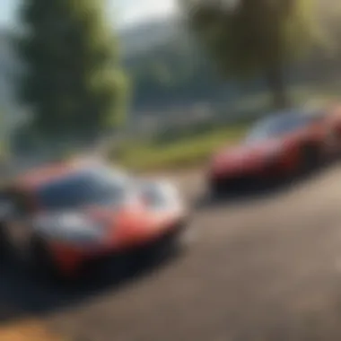 A comparison of graphics quality in top racing titles