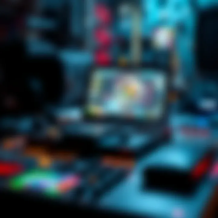 A visual representation of the technology powering browser-based games.