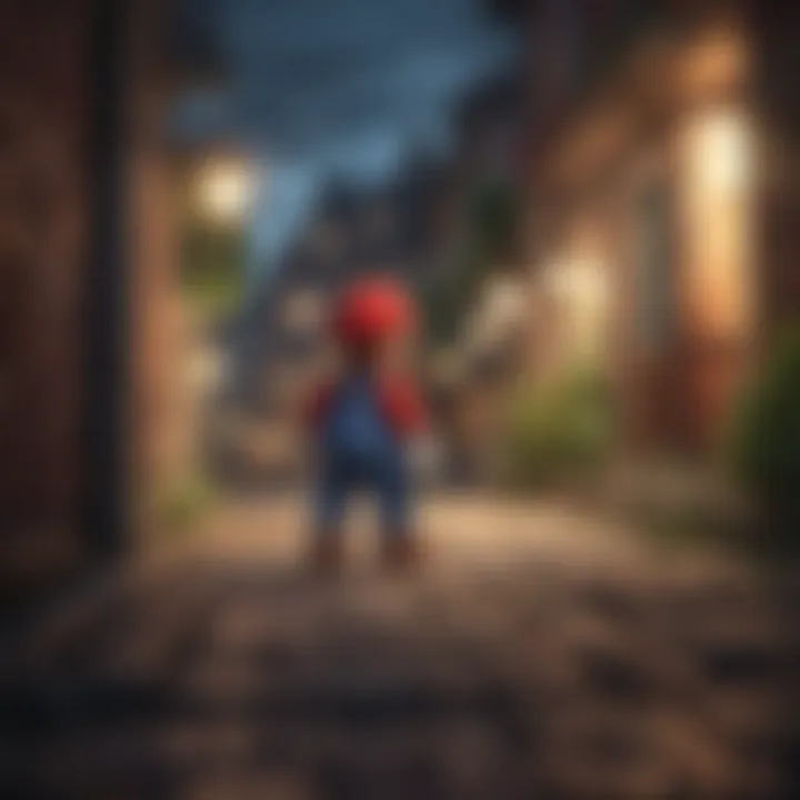 Nostalgic elements of Mario in the game