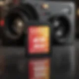 Micro SD card showcasing high capacity and speed options