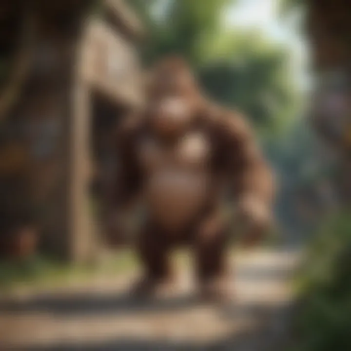 Illustration of community-driven Donkey Kong game variants