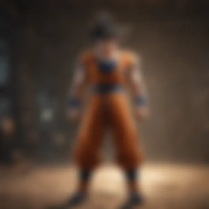 Iconic Goku transformation showcasing gameplay mechanics