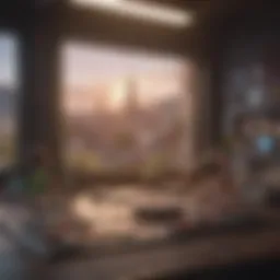 A captivating scene showcasing the variety of free games on Nintendo