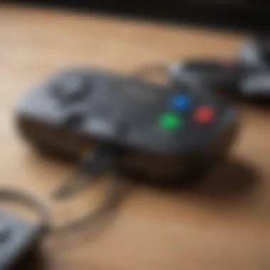 Genki Bluetooth Adapter with Nintendo Consoles Genki Bluetooth Adapter showcased with Nintendo consoles