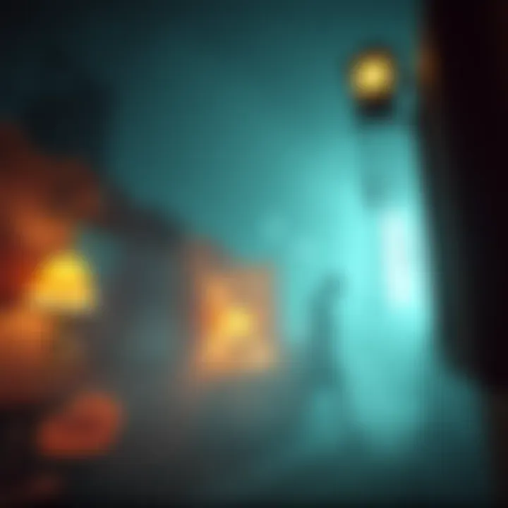 Chilling Atmosphere in Horror Gaming A chilling scene from a popular horror game on Nintendo Switch.