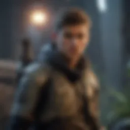 Cal Kestis in action on the Nintendo Switch