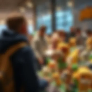 Community event featuring fans showcasing their Lucky Animal Crossing amiibo collections