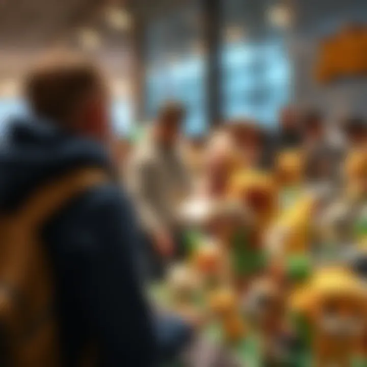 Community event featuring fans showcasing their Lucky Animal Crossing amiibo collections