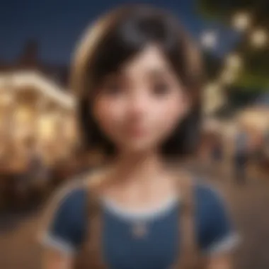 A community event featuring Marina, demonstrating her impact and connection with players.