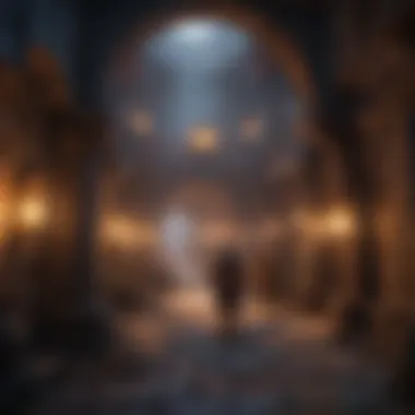 Epic Dungeon Exploration in Neverwinter Diverse group of adventurers exploring a dungeon
