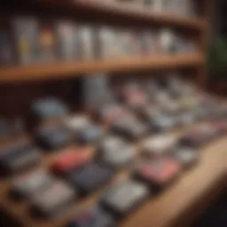 A nostalgic array of Mini Nintendo consoles displayed in a retail setting.