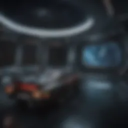 An engaging scene from a Star Trek game on Nintendo Switch showcasing space exploration.