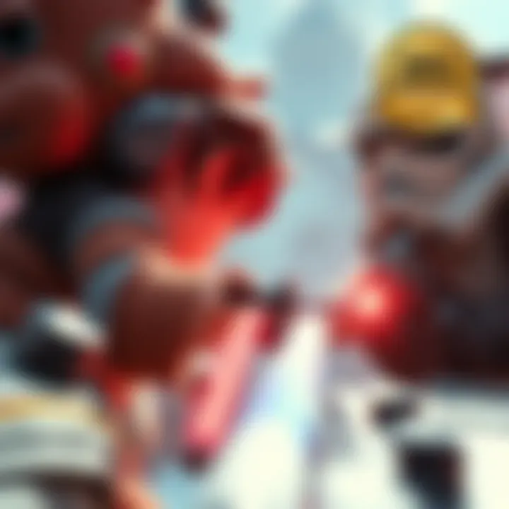 A detailed view of the game's stunning graphics and art style