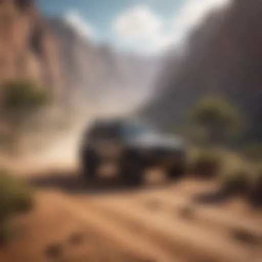 Off-Roading Game Virtual Landscape