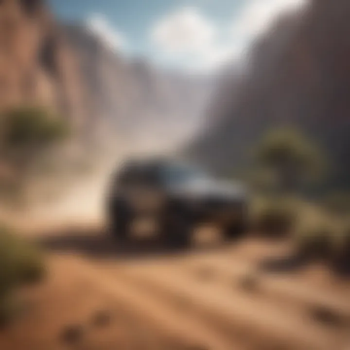 Off-Roading Game Virtual Landscape