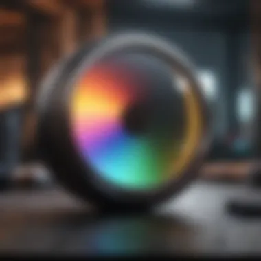 Chromatic Ingenuity Innovative artistic expression through colors