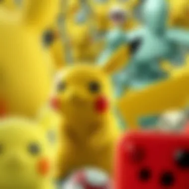 Pikachu Across Nintendo Titles A collage of Pikachu's appearances in various Nintendo games.
