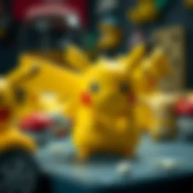 Pikachu Merchandise and Collectibles Pikachu merchandise including toys, apparel, and collectibles.