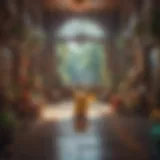 A vibrant collage of various Pokémon characters and game environments available on Google platforms.