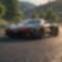 Dynamic racing action on Nintendo Switch