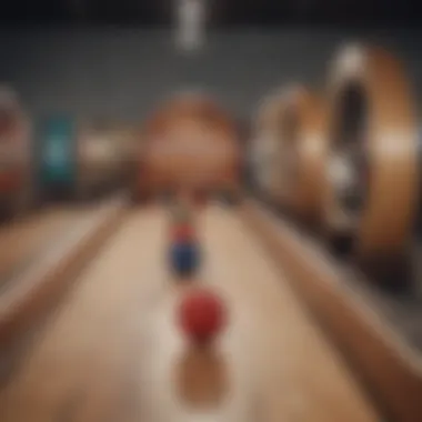 Diversity in Tabletop Skee Ball Variations Variety of tabletop skee ball game variations displayed, illustrating its versatility.
