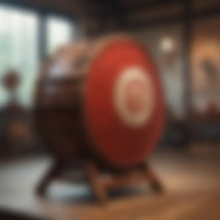 An artistic depiction of traditional Taiko drums, emphasizing their cultural essence.