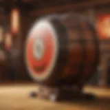 A vibrant digital representation of Taiko no Tatsujin gameplay showcasing colorful drum patterns.