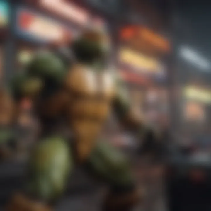 TMNT Arcade Game Boss Battle