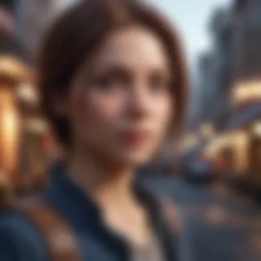 An emotional scene portraying the narrative depth found in indie games.