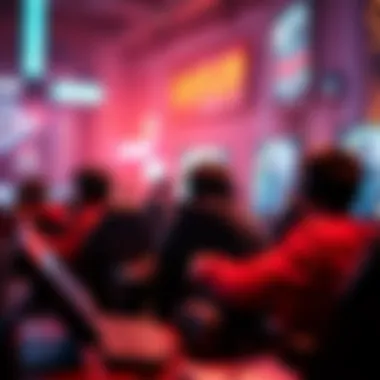 An engaging scene showcasing players immersed in a forever game environment