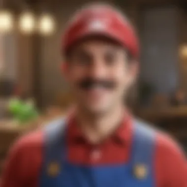 Unique Character Abilities in Mario Party Gameplay Dynamic gameplay showcasing unique character abilities