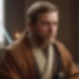 Obi-Wan Kenobi in a moment of reflection