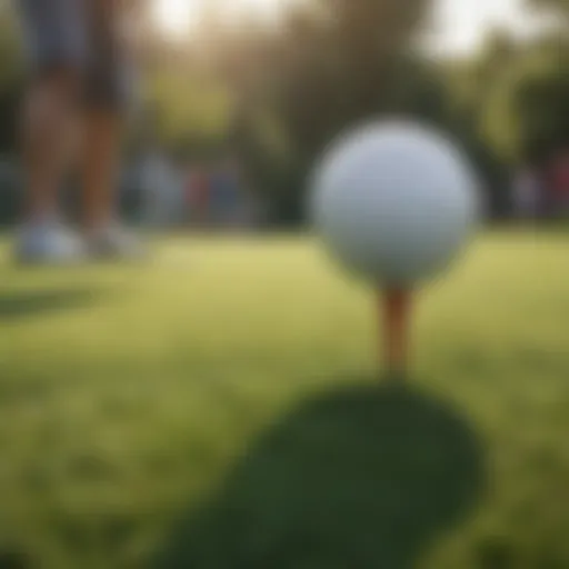 A group of golfers enjoying a sunny day on the green