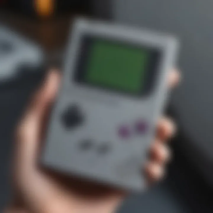 Close-up view of the GameBoy Player Startup Disk