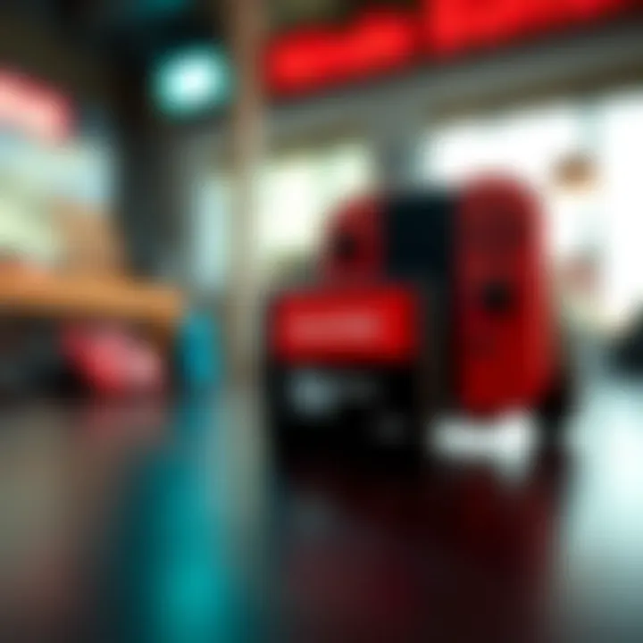 SanDisk 256GB storage card with Nintendo Switch