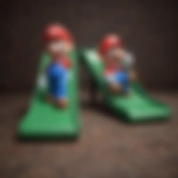 Evolution of Mario and Luigi slide designs through the years