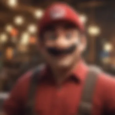 Fan engagement and community events related to Mario