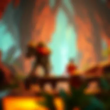 The Rich Worlds of Metroid A vibrant in-game screenshot showcasing a classic Metroid environment