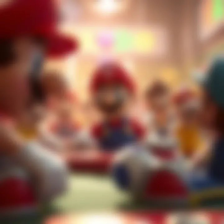 Thrilling Competitive Spirit Competitive playing environment in Mario Party