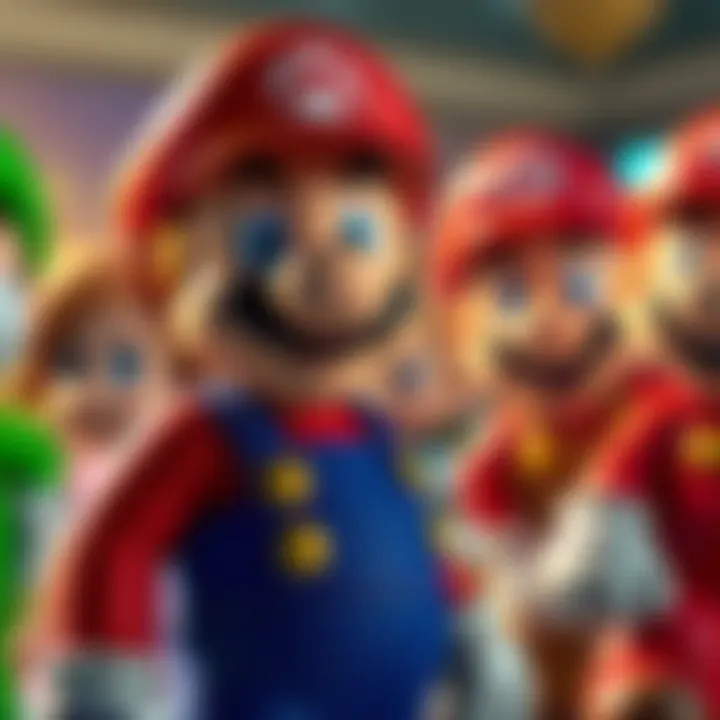 Fresh Faces in Mario Party New character lineup in Mario Party