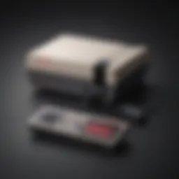 Nintendo Entertainment System Mini console showcasing retro design