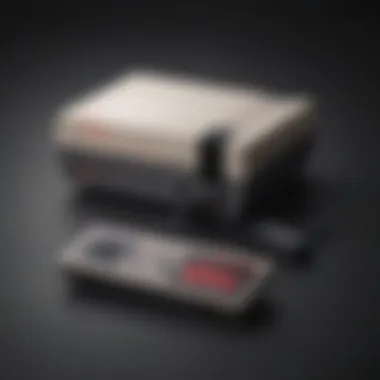 Retro Aesthetic of the NES Mini Nintendo Entertainment System Mini console showcasing retro design