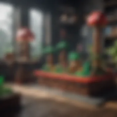 Creative LEGO build inspired by Super Mario universe