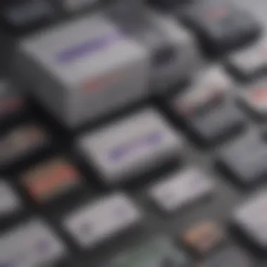 Collector's Value of the Super Nintendo Case A collection of Super Nintendo cases demonstrating their collector's value