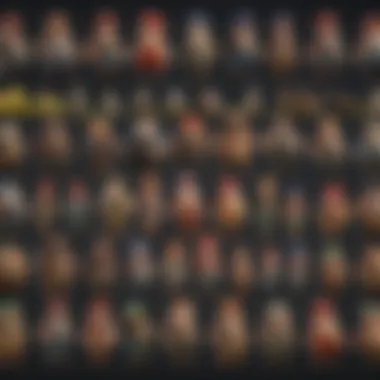 Evolution of Nintendo Characters Illustration showcasing the evolution of Nintendo game characters