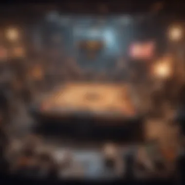 A vibrant and lively visual representation of a multiplayer online battle game