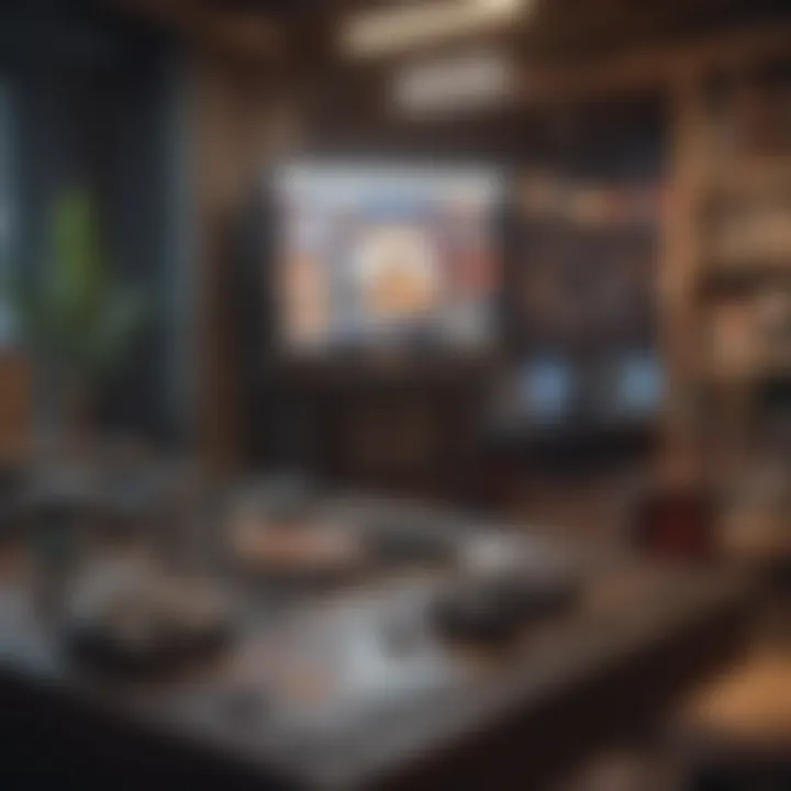 Art showcasing various trivia game platforms