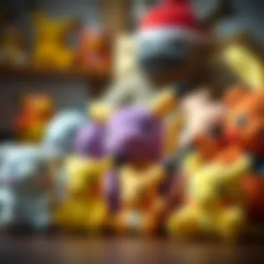 Evolution of Poké Plushies Over Time An artistic representation of the evolution of Poké plushies through the years.