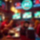 Dynamic Gameplay of Uno Visual representation of Uno cards in play