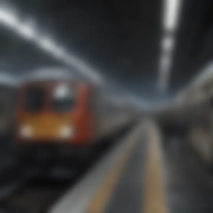 Detailed graphics displaying the realism of the train environment